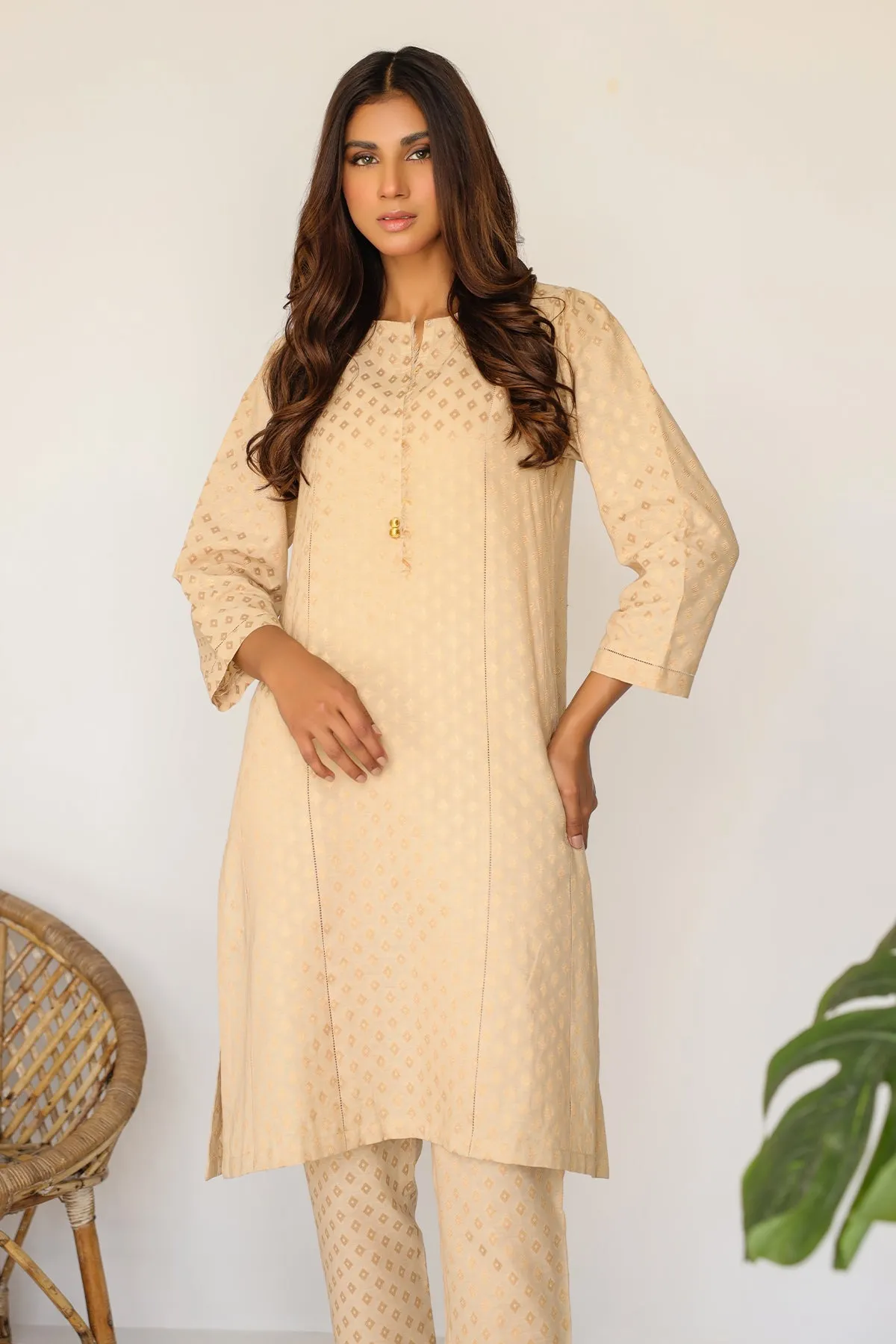 Zari Jacquard - 2 Piece